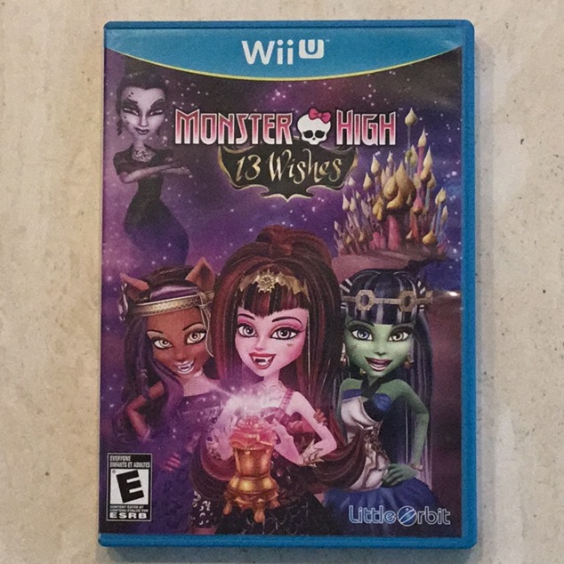 Monster High 13 Wishes Nintendo Wii U Game
